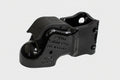Demco Trailer Coupler - Adjustable Channel Mount - eZ-Latch - Black - 2" Ball - 10,000 lbs