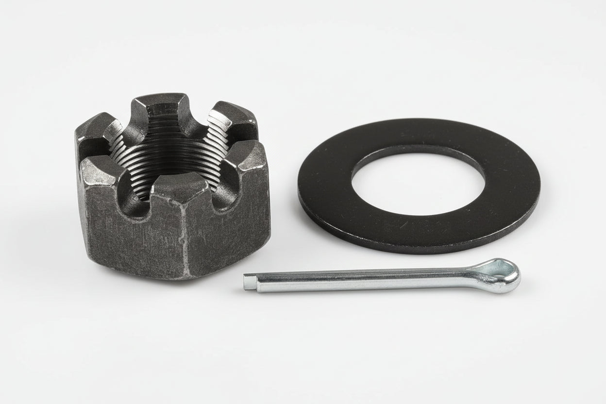 1.5" Round Spindle Nut Retainer Kit for 10,000-lb. Axle Hubs