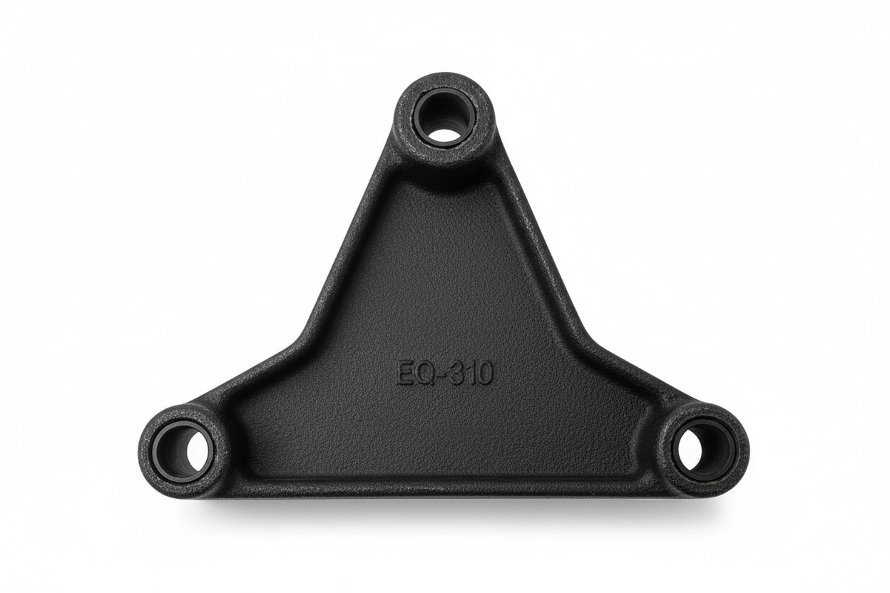 Double-Eye Leaf Spring Trailer Equalizer, 1-3/4" Spring Width, 33" Axle Spacing
