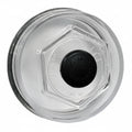 OIL CAP; 10-16K SCREW IN; CLEAR PLASTIC