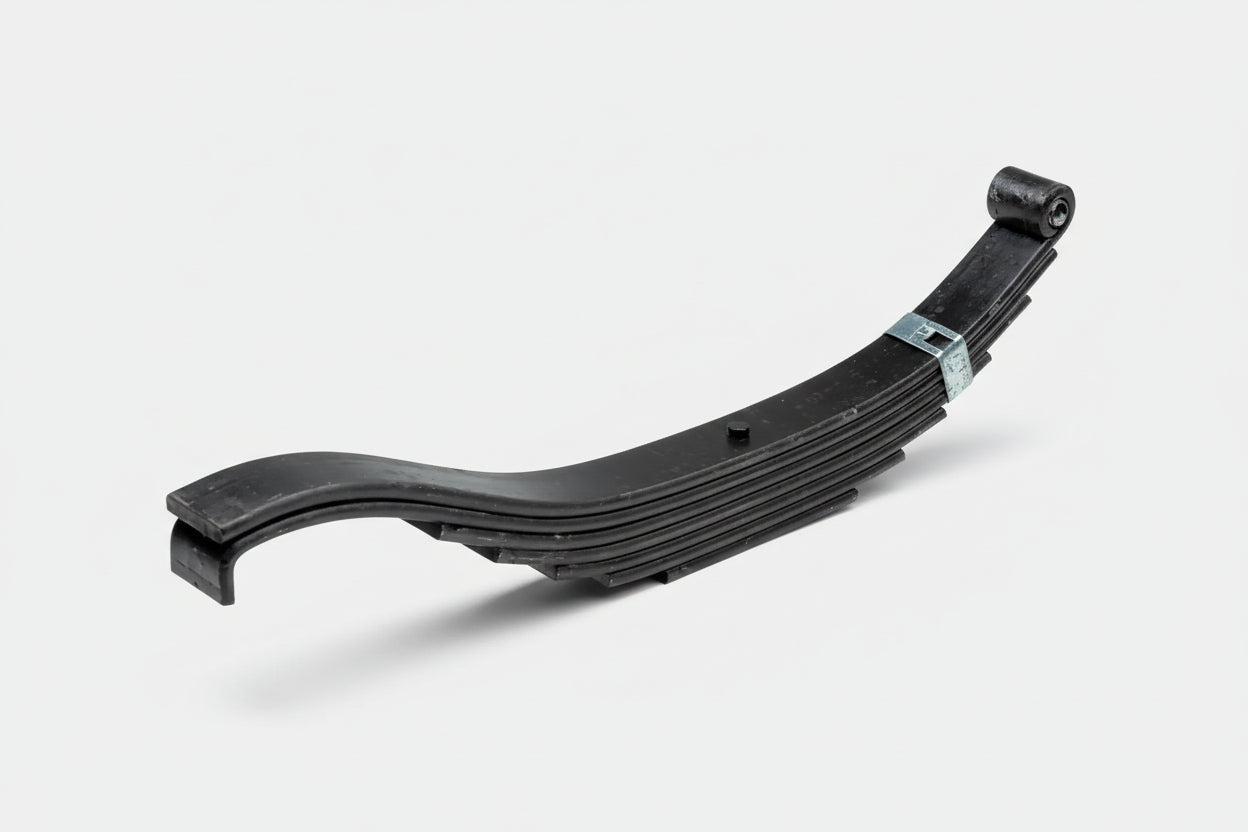 Trailer Slipper Spring, 4,000-lb., 7-Leaf, 2" Wide x 26-7/8" Long Eye-to-Eye For 8K Axles