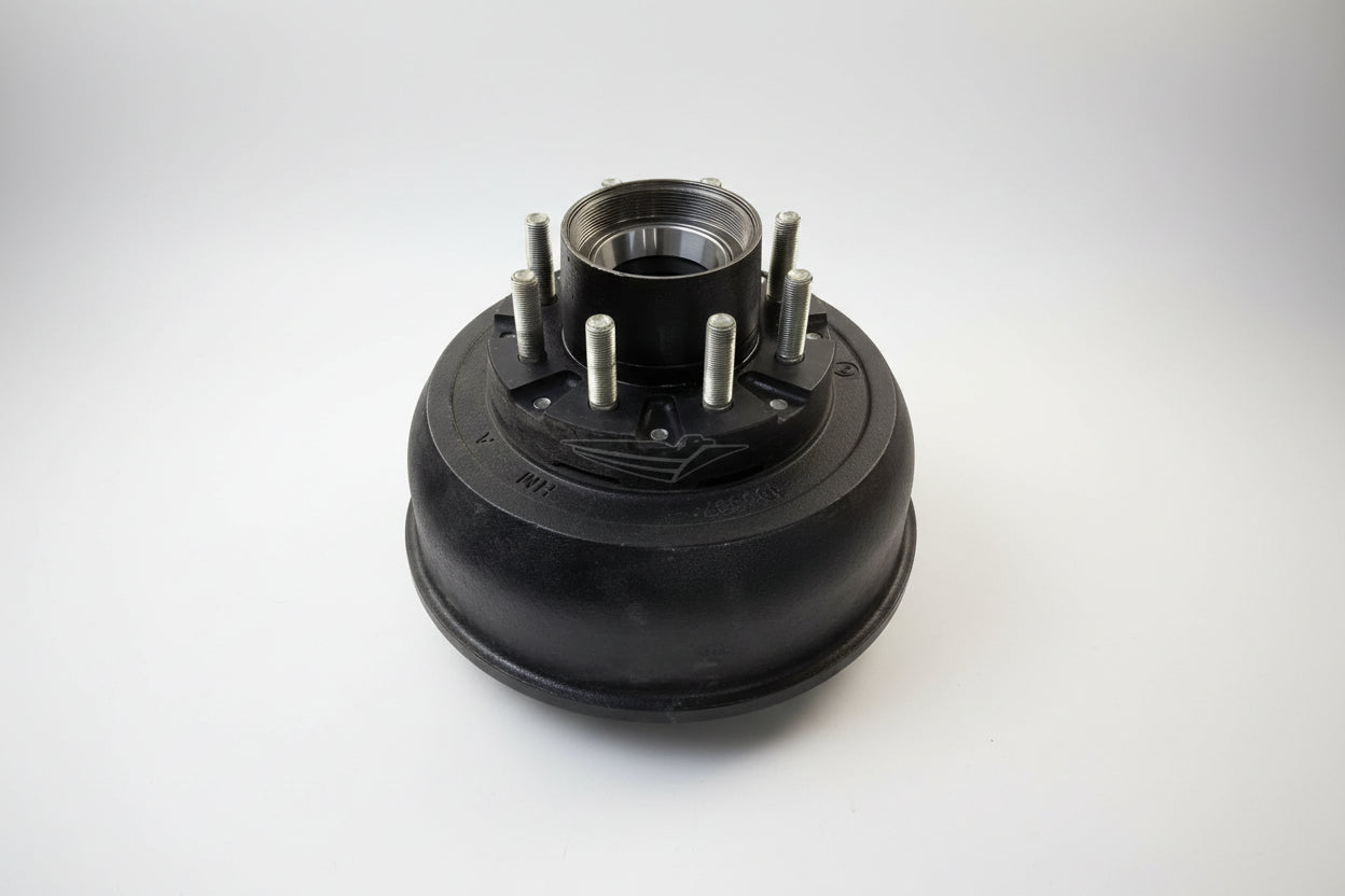 BRAKE DRUM - HUB ASSY - 865-5/8 - 10K SHORT CUPPED AND STUDDED AFTER 7/2020
