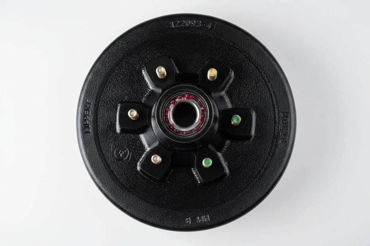 BRAKE HUB - 655-1/2 - 6000; 15123 OUTER CUPPED AND STUDDED