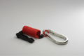 Fastway Zip Coiled Trailer Breakaway Cable w/ Plunger Pin - 6' Long