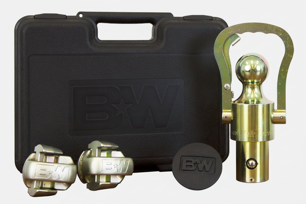 B&W Ball and Safety Chain Kit for Ram Underbed Gooseneck Trailer Hitch