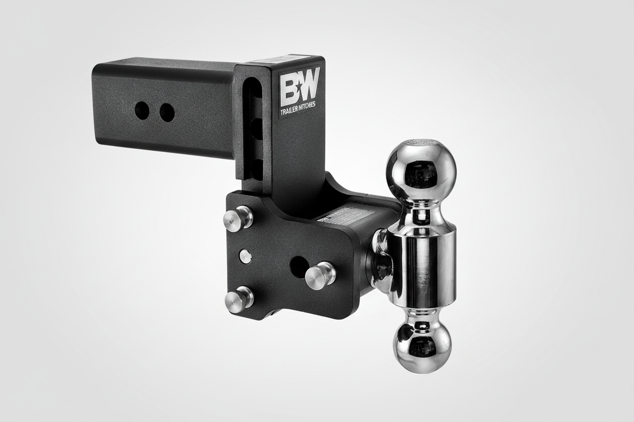 B&W BLK 5 DROP, 4 RISE, 2 5/16 x 2 BALL SIZE