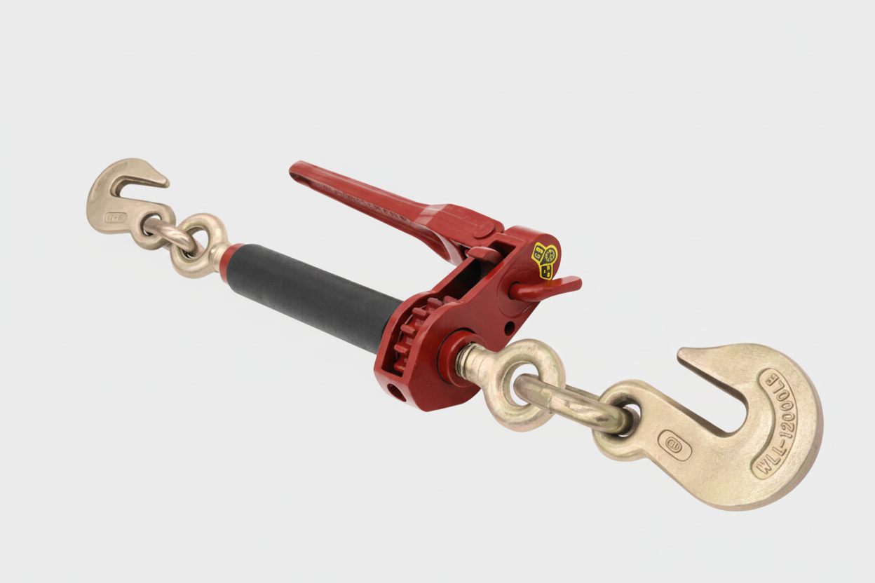 Durabilt Dura-Fold Ratchet Chain Binder w/ Handle for 3/8" to 1/2" Chain - 12,000 lbs