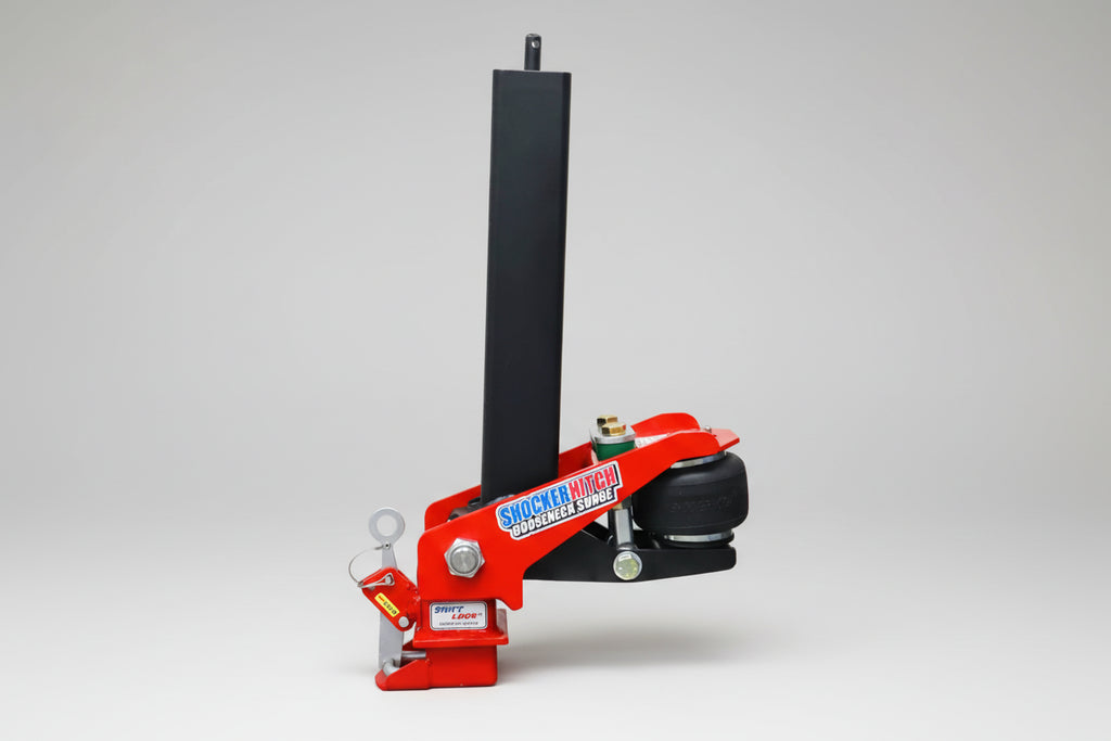 Shocker 30K Gooseneck Air Hitch & Coupler for 2-5/16" Ball Square Top Crank