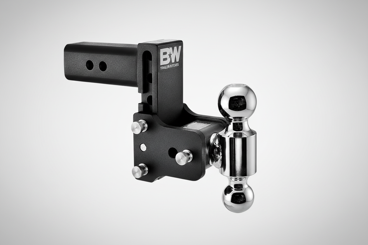 B&W BLK 5 DROP, 4 1/2 RISE, 2 5/16 x 2 BALL SIZE