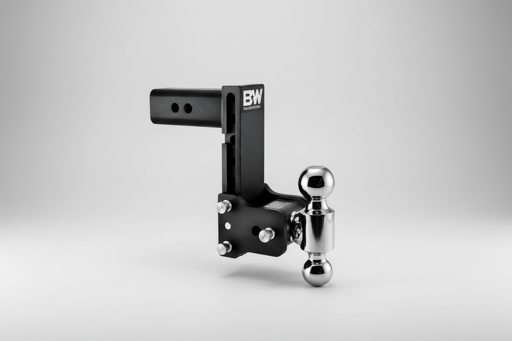 B&W BLK 7 DROP, 7 1/2 RISE, 2 5/16 x 2 BALL SIZE