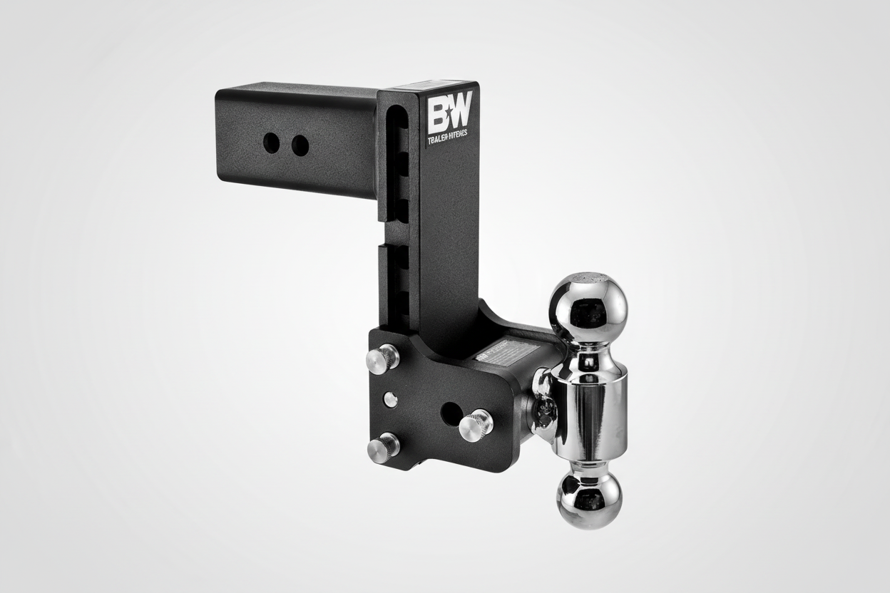 B&W BLK 7 1/2 DROP, 7 RISE, 2 5/16 x 2 BALL SIZE
