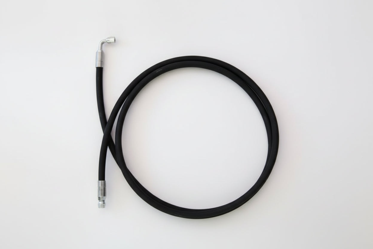 HYDRAULIC HOSE ASSEMBLY - 36" #6 FJIC SWIV, #6 FJIC 90