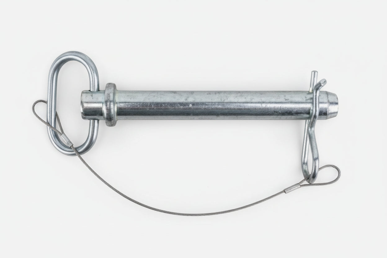 Replacement Pin and Clip for Bulldog Round Tube Adjustable Gooseneck Coupler