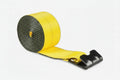 Titan Chain Strap for Truck and Trailer Winch - Flat Hook - 4" x 30' - 5,400 lbs Yellow