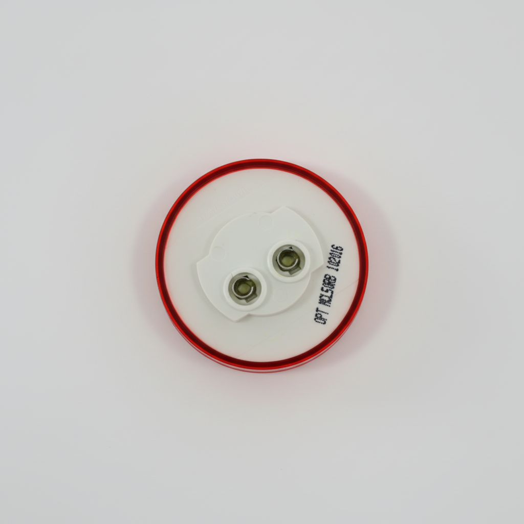 Miro-Flex LED Clearance or Side Marker Light w/ Reflector - Submersible - 9 Diodes - Red Lens