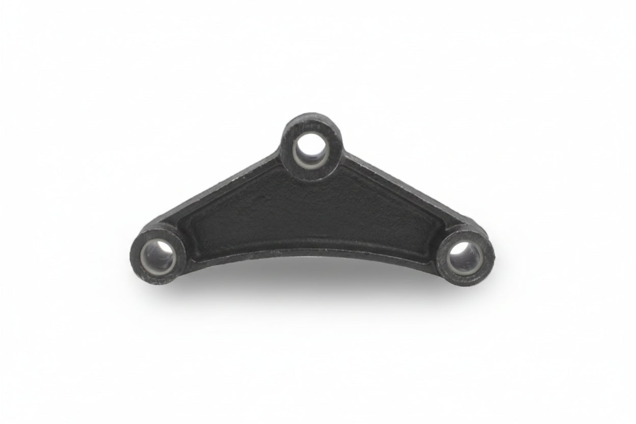 Cast Equalizer Bar; 5.75" long with 9/16" Nylon Bushings; 1 3/4" Springs