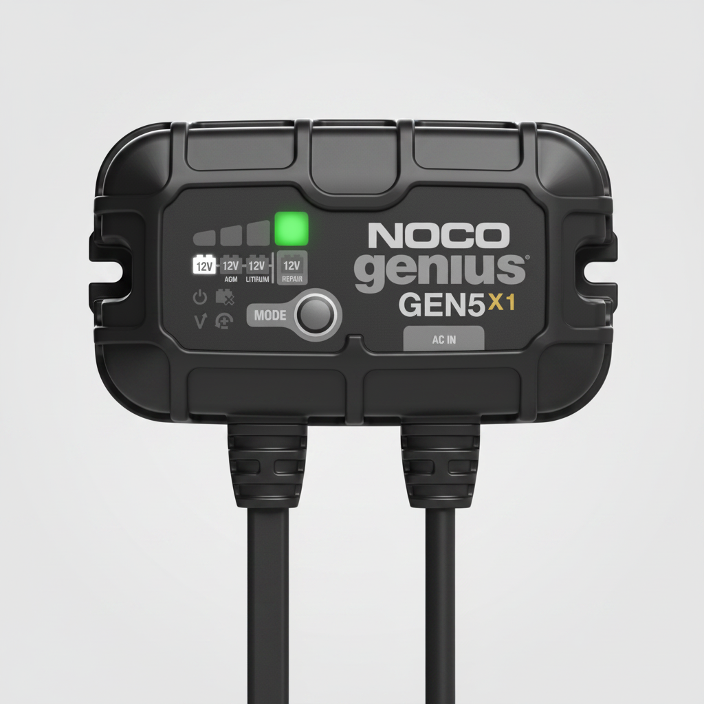 NOCO GEN5X1 Battery Charger – 1 Bank, 5 Amp