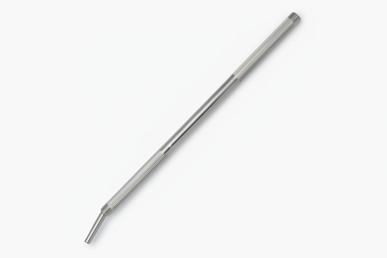 Titan Chain Winch Tightening Bar - Knurled - Chrome