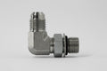 3/8" MALE JIC x 1/4" MALE ORB STEEL 90DEG ELBOW