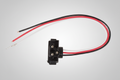 LIGHT PLUG, PIGTAIL - 3 WIRE, 90 DEGREE