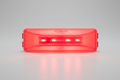GloLight Thinline LED Trailer Clearance or Side Marker Light - Submersible - Rectangle - Red Lens