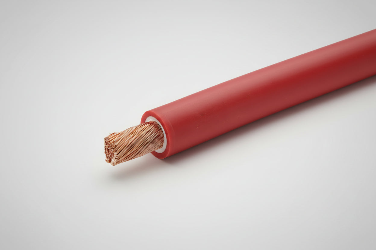 BATTERY CABLE, RED 2GA